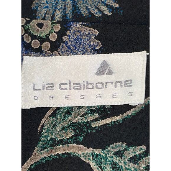 Liz Claiborne Dresses Tunic Top - Size 4 - Gorgeous Floral Design - Picture 5 of 11